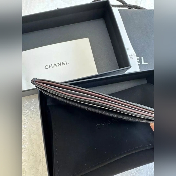 Chanel Classic Card Case Caviar Skin - Picture 4 of 6